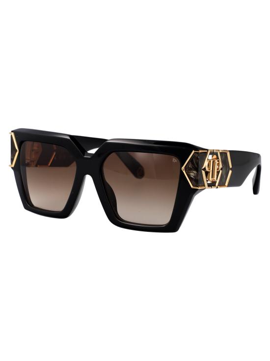 25SS 필립 플레인 선글라스 SPP135M 700Y BLACK GOLD - PHILIPP PLEIN