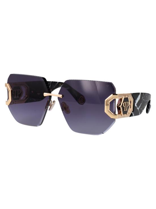 25SS 필립 플레인 선글라스 SPP133 0300 ROSE GOLD BLUE - PHILIPP PLEIN