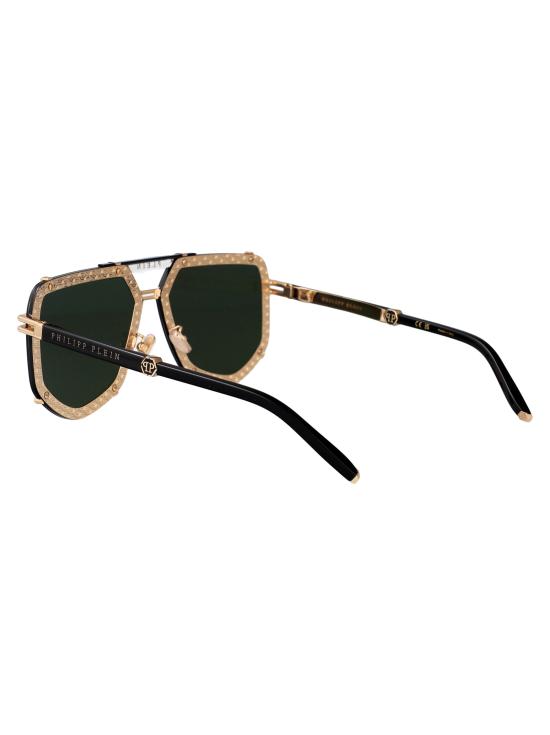 25SS 필립 플레인 선글라스 SPP132 301Y GOLD GREEN - PHILIPP PLEIN