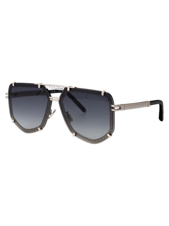 25SS 필립 플레인 선글라스 SPP132 0K07 SILVER BLACK - PHILIPP PLEIN