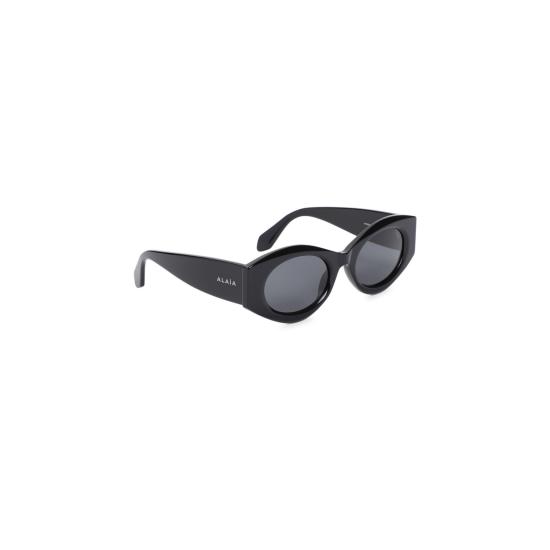 25SS 알라이아 선글라스 AA0080S 001 BLACK BLACK GREY