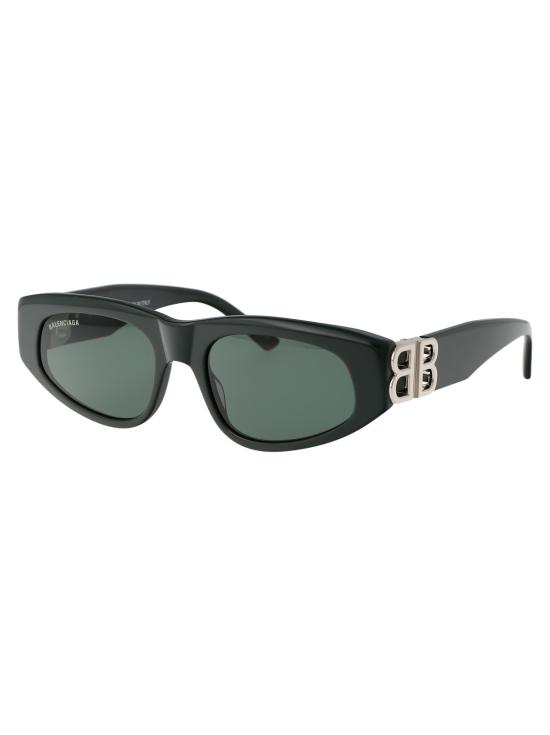 25SS 발렌시아가 선글라스 BB0095S 019 GREEN SILVER GREEN - BALENCIAGA