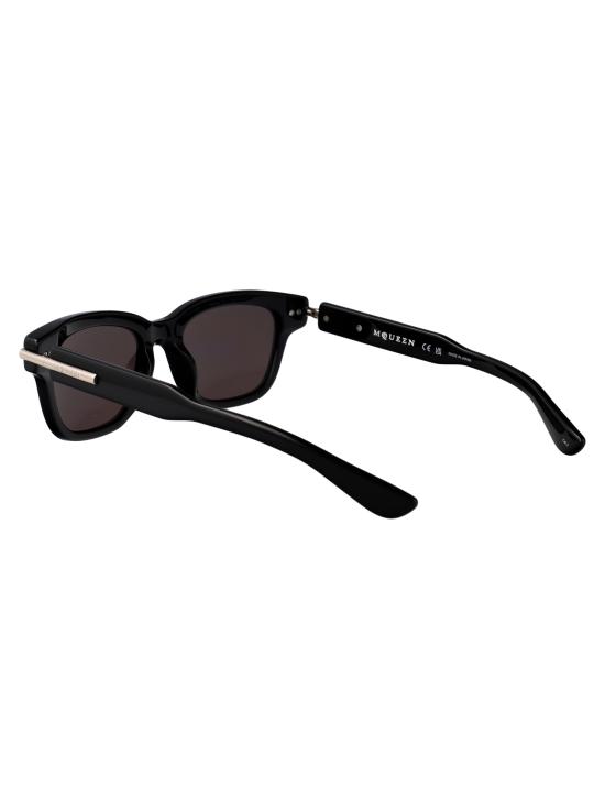 25SS 알렉산더 맥퀸 선글라스 AM0497S 001 BLACK BLACK GREY - ALEXANDER MCQUEEN
