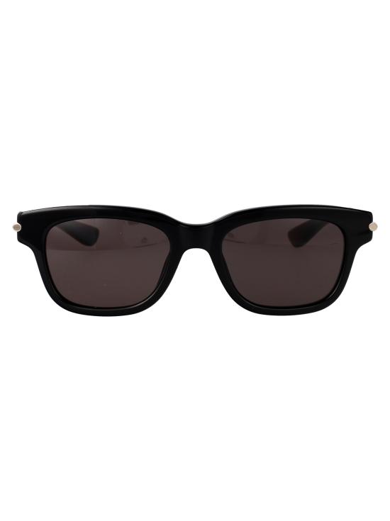 25SS 알렉산더 맥퀸 선글라스 AM0497S 001 BLACK BLACK GREY