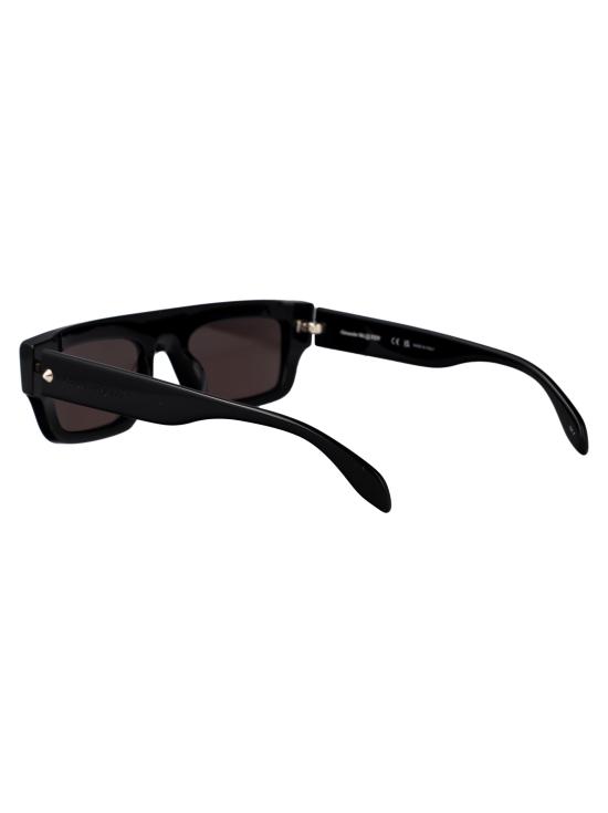 25SS 알렉산더 맥퀸 선글라스 AM0427S 001 BLACK BLACK GREY - ALEXANDER MCQUEEN
