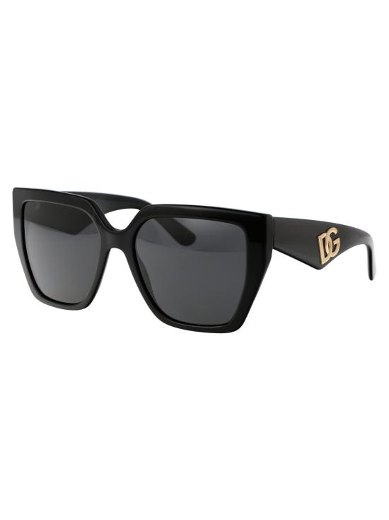  돌체앤가바나 선글라스 0DG443850187 501 87 BLACK - DOLCE & GABBANA