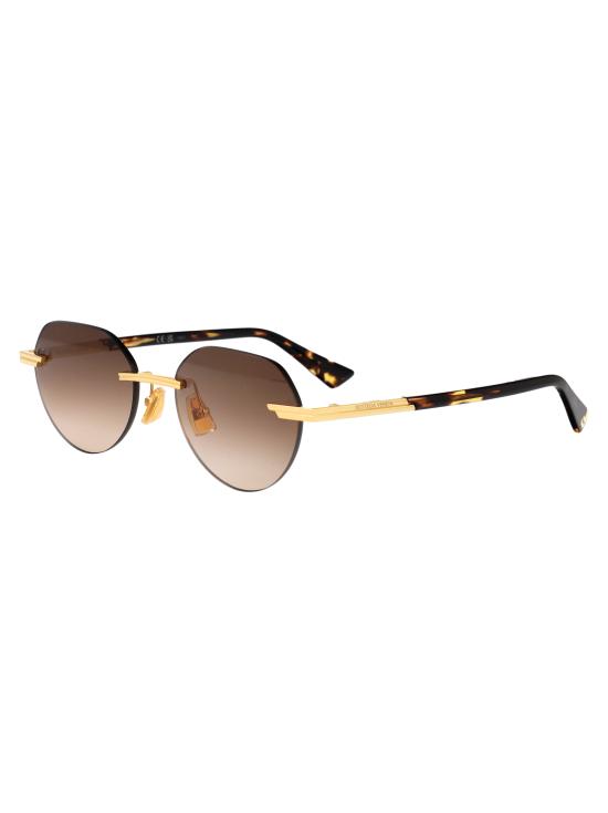  보테가베네타 선글라스 BV1379S 003 GOLD BROWN - BOTTEGA VENETA