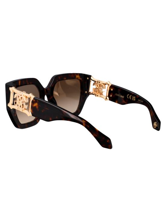 25SS 로베르토 카발리 선글라스 SRC089 0743 HAVANA MARRONE GIALLO LUCIDA - ROBERTO CAVALLI