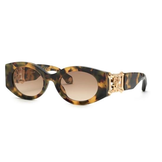 25SS 로베르토 카발리 선글라스 SRC064 0AGG HAVANA VINTAGE LUCIDA