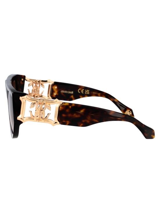 25SS 로베르토 카발리 선글라스 SRC063 0743 HAVANA MARRONE GIALLO LUCIDA - ROBERTO CAVALLI