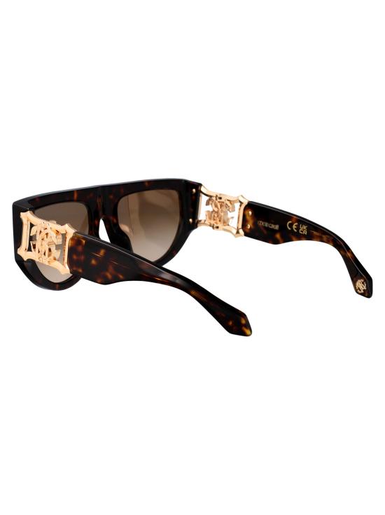 25SS 로베르토 카발리 선글라스 SRC063 0743 HAVANA MARRONE GIALLO LUCIDA - ROBERTO CAVALLI