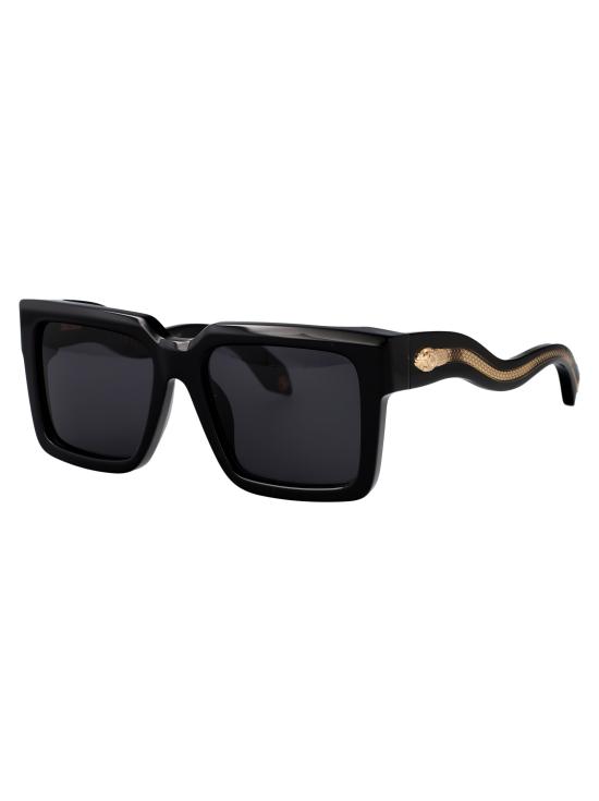 25SS 로베르토 카발리 선글라스 SRC055 0700 NERO LUCIDO - ROBERTO CAVALLI