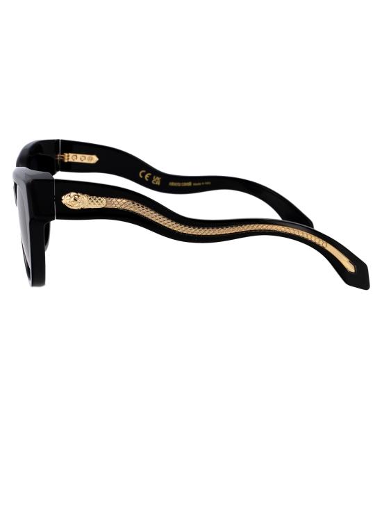 25SS 로베르토 카발리 선글라스 SRC054 0700 NERO LUCIDO - ROBERTO CAVALLI