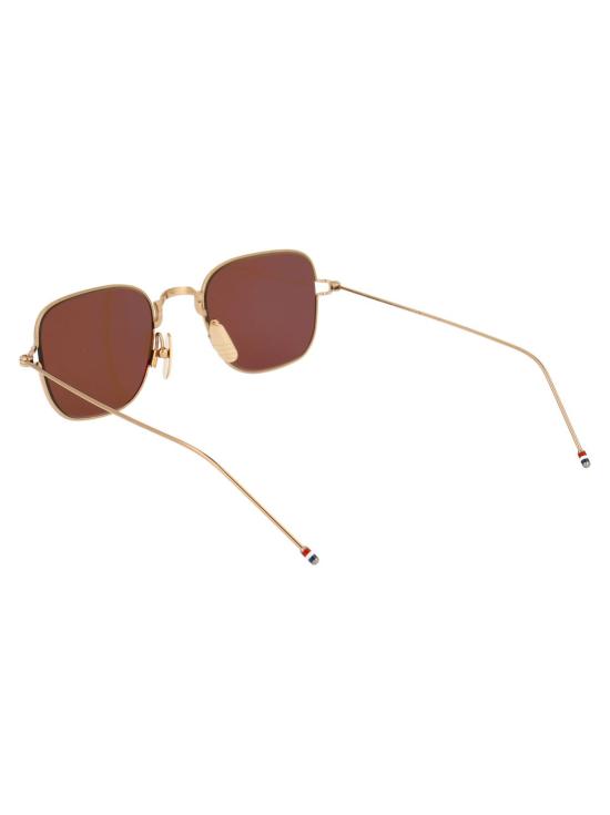 25SS 톰브라운 선글라스 TBS116A02 02 WHITE GOLD NAVY W DARK BROWN - THOM BROWNE