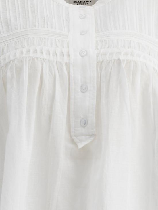 25SS 이자벨마랑에뚜왈 민소매 티셔츠 25PHT0003FBB3J04E20WH - ISABEL MARANT ETOILE