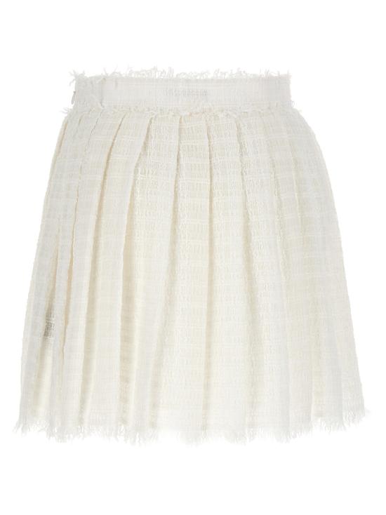  발망 숏 스커트 AF2LB855XF440FA - BALMAIN