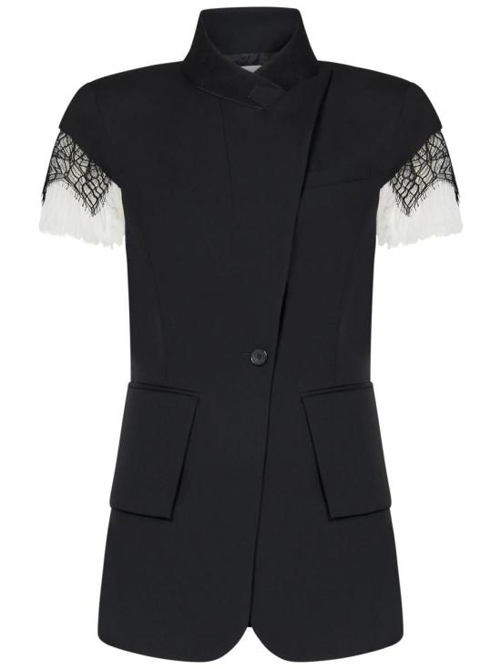 25SS 알렉산더 맥퀸 아우터 822747QJADK1000 Black