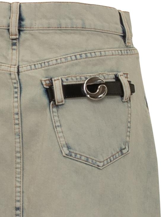 25SS 코페르니 데님 스커트 COPJ89F2035 GREY GREIGE BLUE - COPERNI