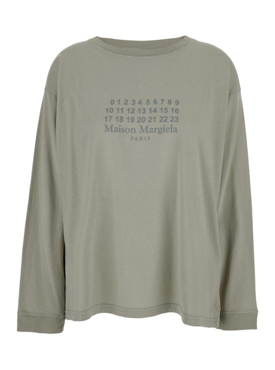 25SS 마르지엘라 긴팔 티셔츠 S50GC0715S24575801 Grey