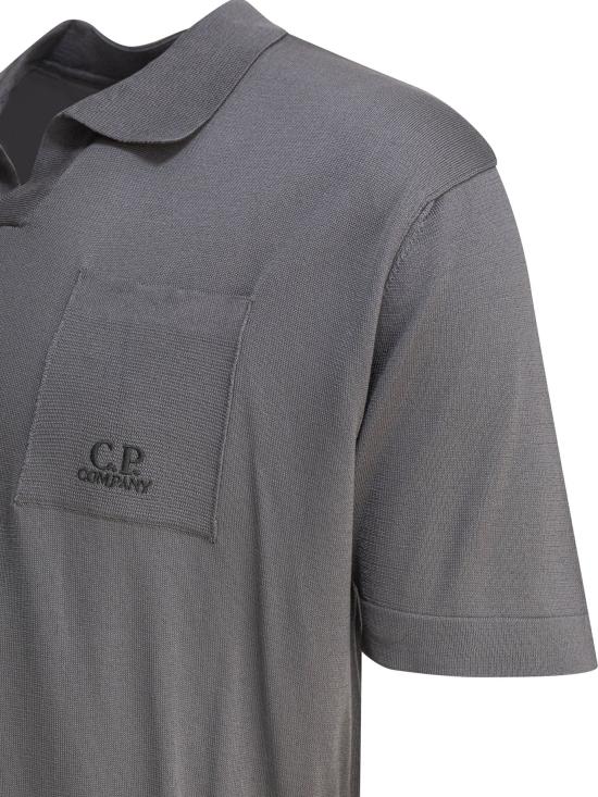 25SS 씨피 컴퍼니 스웨터 18CMKN189A110083A935 SMOKED PEARL DOM - C.P. COMPANY