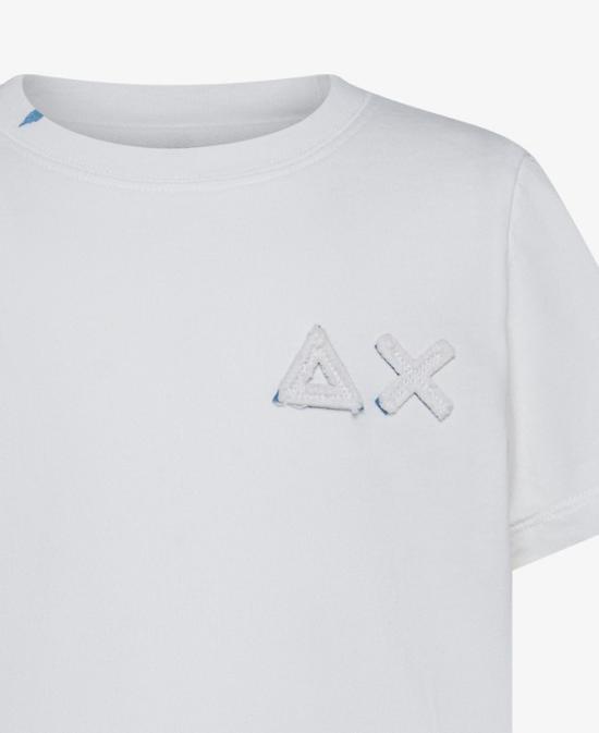 25SS [키즈] 썬 68 폴로 셔츠 T35315 White - SUN 68