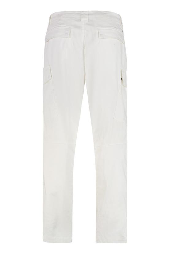 25SS 씨피 컴퍼니 스트레이트 팬츠 18CMPA166A005694G103 GAUZE WHITE DOM - C.P. COMPANY