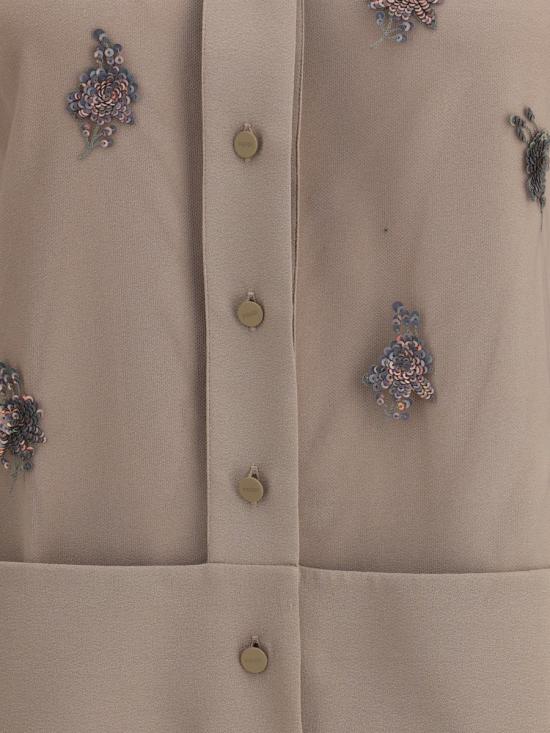 25SS 펜디 미디 원피스 FDD344AUP0 F1RX1 Beige - FENDI