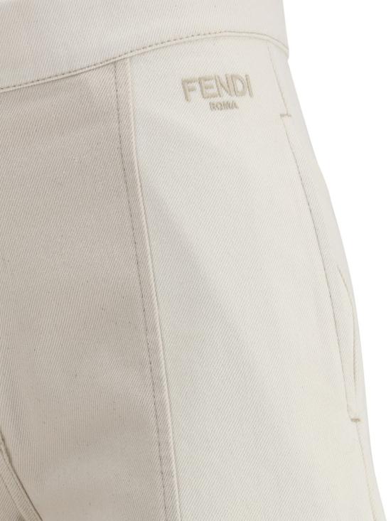 25SS 펜디 데님 팬츠 FLP852AT20 F08QQ Beige - FENDI