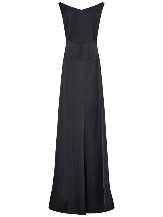 25SS 디스퀘어드2 롱 원피스 S75CV0872S60581 900 BLACK - DSQUARED2