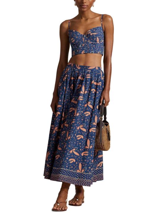 25SS 폴로 랄프로렌 민소매 티셔츠 211970745 002 BLUE - POLO RALPH LAUREN