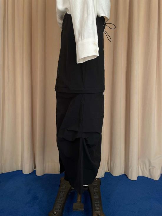  더 엔케이씨 스토어 미디 스커트 Nkc 스토어 다용도 유틸리티 스커트 블랙 - The NKC Store