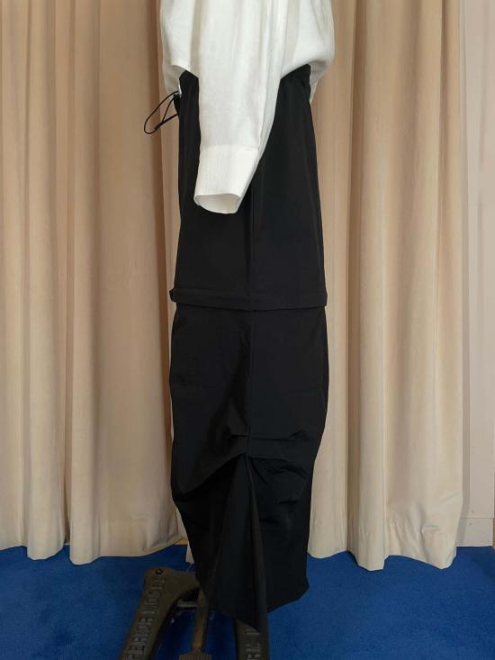  더 엔케이씨 스토어 미디 스커트 Nkc 스토어 다용도 유틸리티 스커트 블랙 - The NKC Store