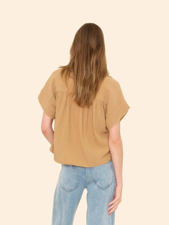  시레나 블라우스 레지 탑 체스터 - XIRENA