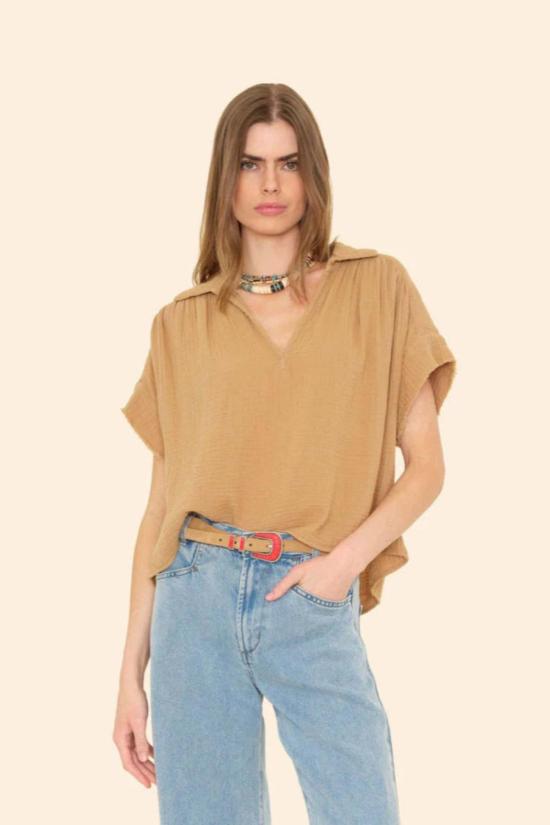  시레나 블라우스 레지 탑 체스터