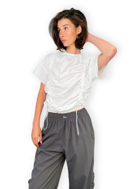  더 엔케이씨 스토어 반팔 티셔츠 Nkc 스토어 낙하산 반팔 상의