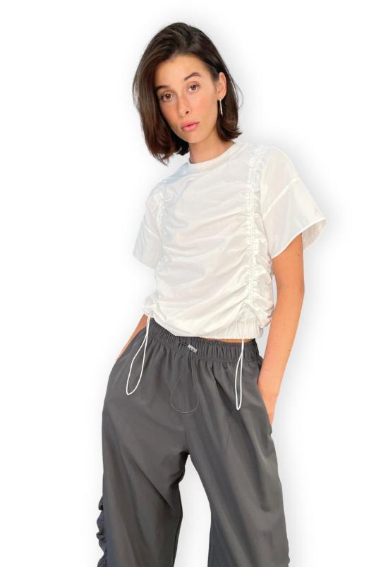  더 엔케이씨 스토어 반팔 티셔츠 Nkc 스토어 낙하산 반팔 상의 - The NKC Store