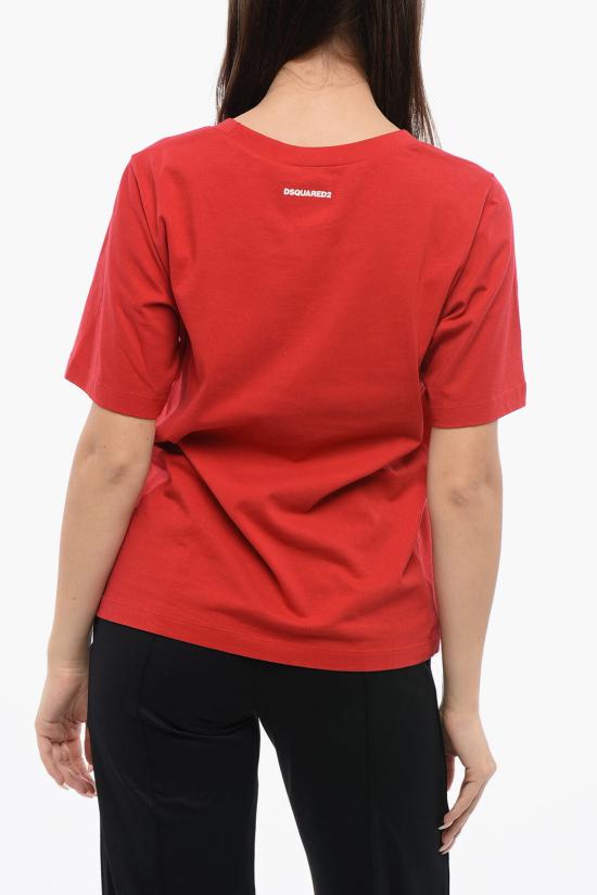  디스퀘어드2 반팔 티셔츠 S72GD0530 S24668 309 Red - DSQUARED2