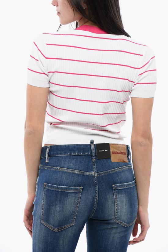  디스퀘어드2 반팔 티셔츠 S72HA1196 D13015 961 White - DSQUARED2