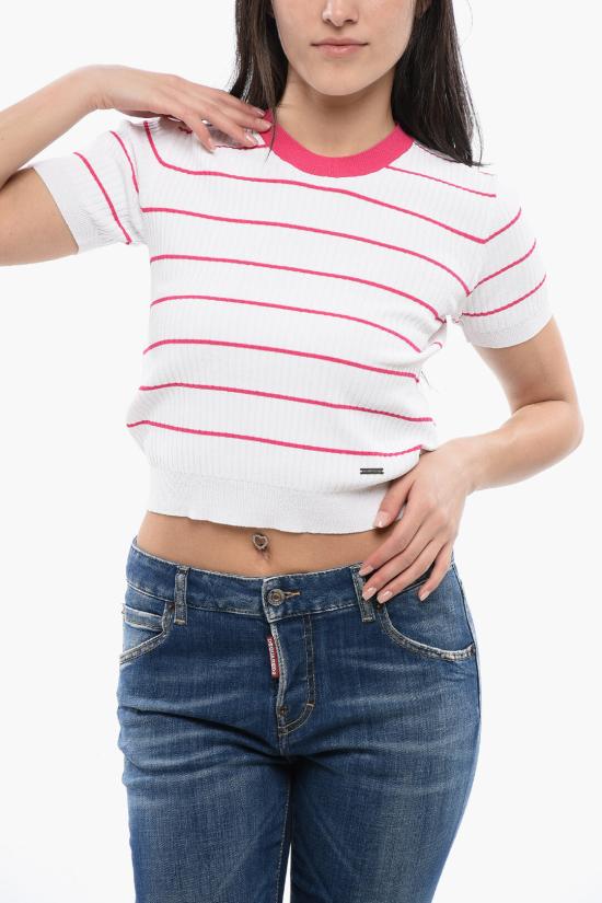  디스퀘어드2 반팔 티셔츠 S72HA1196 D13015 961 White