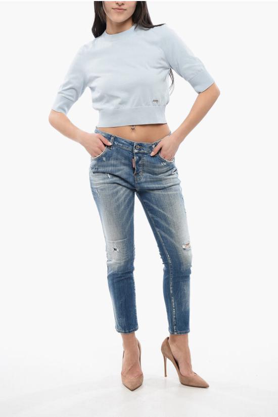  디스퀘어드2 반팔 티셔츠 S72HA1201 D13018 491 Light blue - DSQUARED2