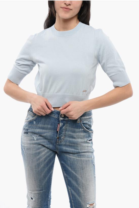  디스퀘어드2 반팔 티셔츠 S72HA1201 D13018 491 Light blue