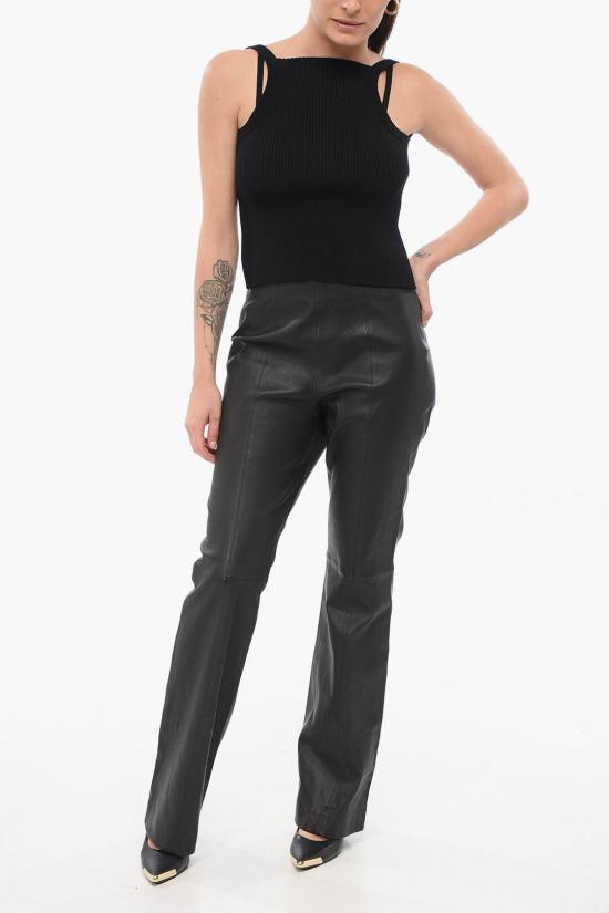 랙앤본 가죽 팬츠 WAW22H7017ST17 0 BLACK - RAG & BONE