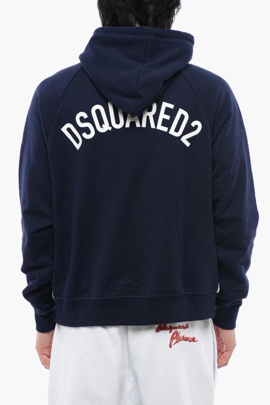  디스퀘어드2 후드 티셔츠 S71GU0644 S25551 534 Blue - DSQUARED2