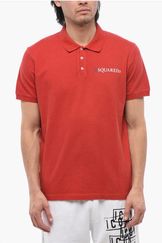 디스퀘어드2 폴로 티셔츠 S71GL0046 S22743 307 Red