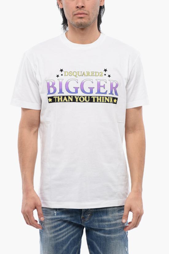  디스퀘어드2 반팔 티셔츠 S71GD1403 S23009 100 White