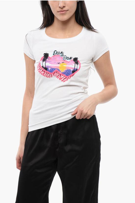  디스퀘어드2 반팔 티셔츠 S72GD0521 S24668 100 White