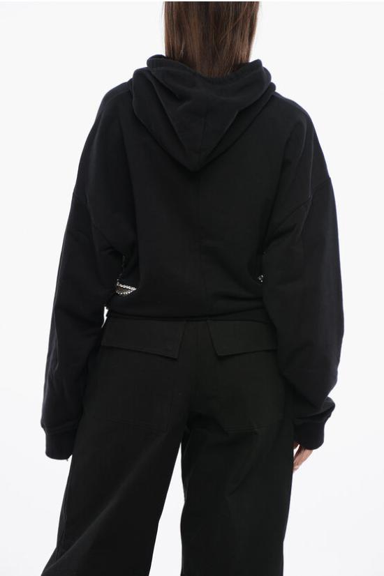  디스퀘어드2 후드 티셔츠 S72GU0458 S25551 900 Black - DSQUARED2