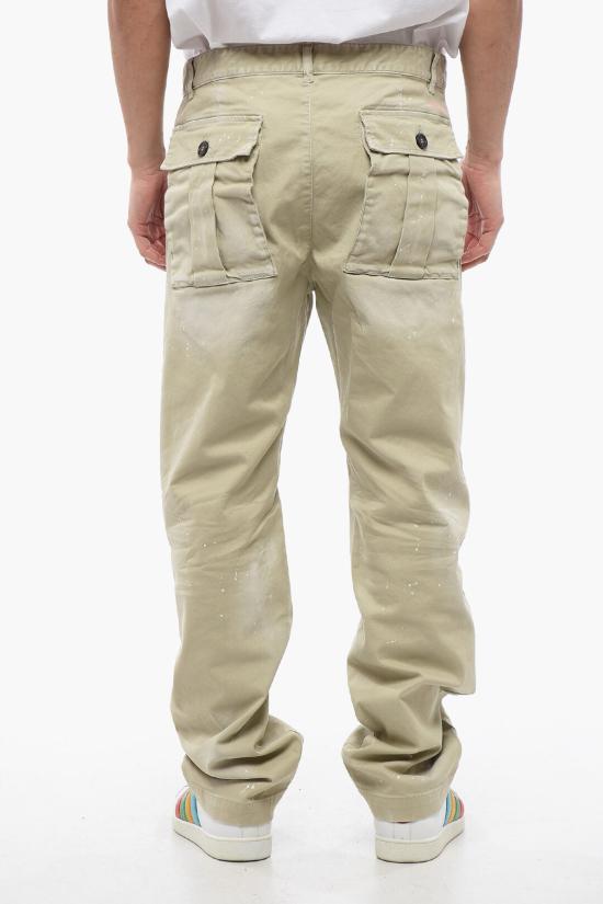  디스퀘어드2 스트레이트 팬츠 S71KB0596 S39021 806 Beige - DSQUARED2