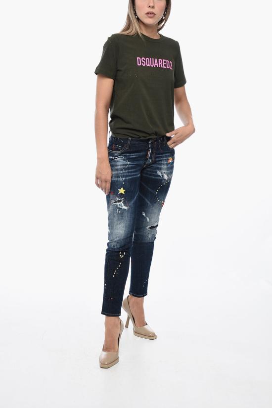  디스퀘어드2 데님 팬츠 S75LB0831 S30664 470 Blue - DSQUARED2