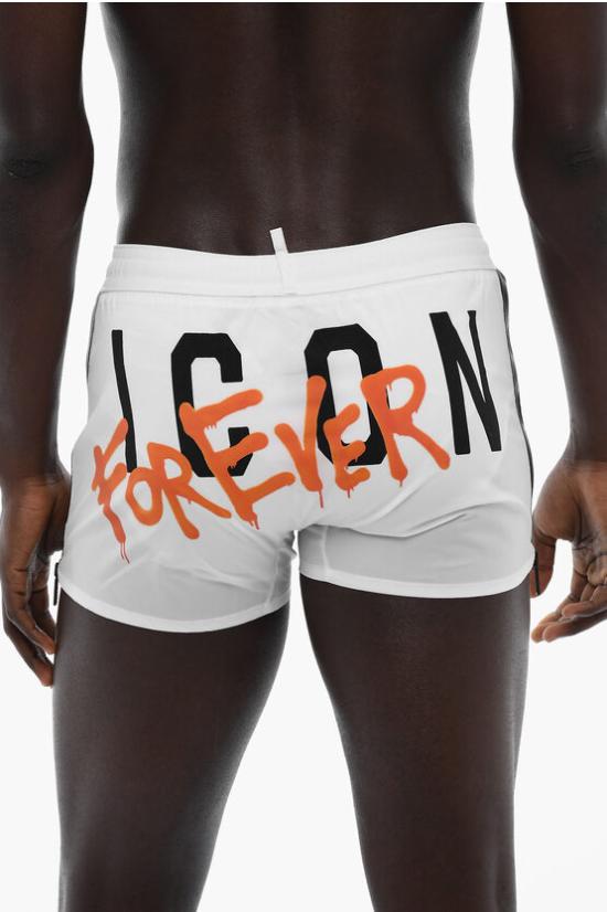  디스퀘어드2 스윔팬츠 D7B8N3970 ISA01 178 White - DSQUARED2